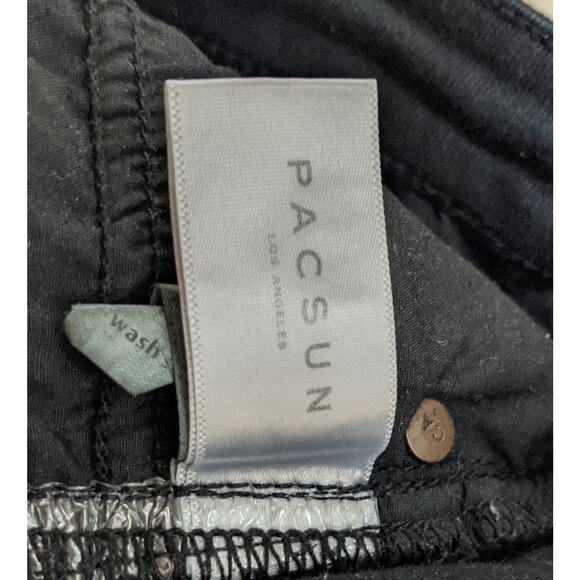 Pacsun Distressed Black Jeans Sz 27 - Picture 4 of 9
